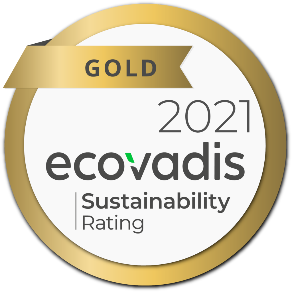 ECOVADIS GOLD rating